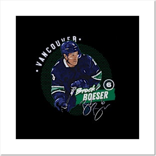 Brock Boeser Vancouver Dots Posters and Art